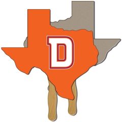 Texas State Recycled Stock Shape Fan