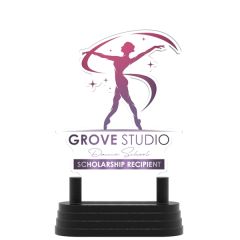 Texture Tone Acrylic Stand Up Awards