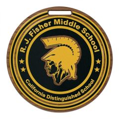 Texture Tone Custom Wood Bag Tags