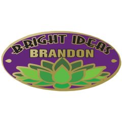 Texture Tone Oval Metal Name Badges