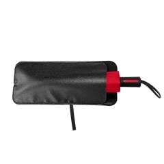 The Accent Folding Umbrella W/Deluxe Leatherette Case
