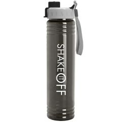 The Adventure 32 Oz Transparent Bottle With Quick Snap Li