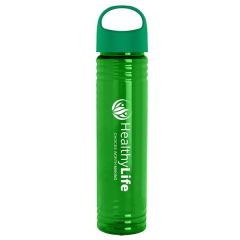 The Adventure 32 Oz Transparent Bottle With Oval Crest Lid