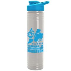 The Adventure -32 Oz Transparent Bottle With Drink Thru Lid