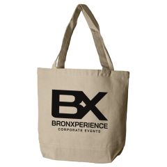 The Canvas Charm Tote With Accent Trim And Color Handles