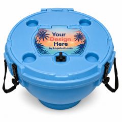 The Clam Cooler Blue