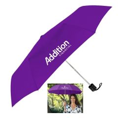 Stromberg The Compact Econo Folding Umbrella - 41 Inch Arc, Folds To 9 Inch