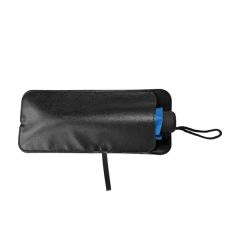 The Compact Econo Folding Umbrella W/Deluxe Leatherette Case