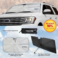 Stromberg The Dashboard Defender - UV Car Windshield Sunshade Umbrella