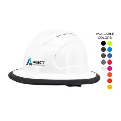 The Judge 6-Point Ratchet Type I Vented Full Brim Hard Hat