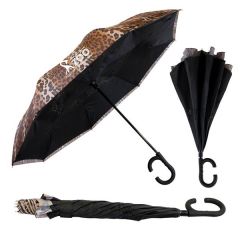 The Leopard ViceVersa Inverted Umbrella 46 In