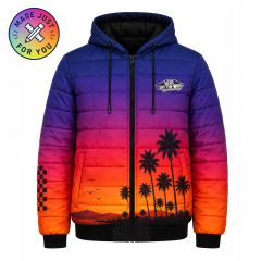 The Overlook - Men's Hooded Bomber Jacket