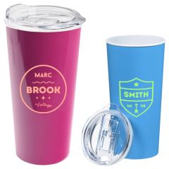 The Roadmaster - 18 Oz Travel Tumbler With Clear Lid