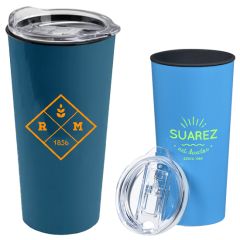 The Roadmaster - 18 Oz Travel Tumbler With Clear Slide Lid