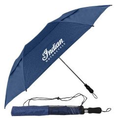 The Vented Heather Little Giant Folding Golf Umbrella 58 In