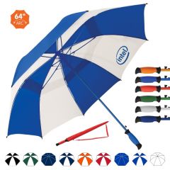 The Vented Paramount Golf Umbrella Auto Open 64 In