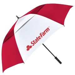 The Vented Tornado Golf Umbrella With Full Color Imprint 64 In