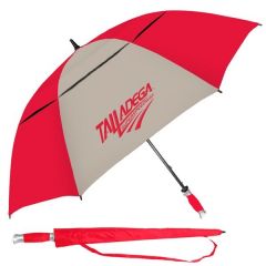 The Vented Typhoon Tamer Umbrella With Full Color Imprint 62 In
