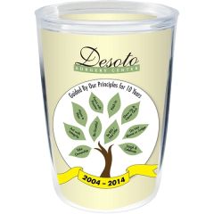 Thermal Double Wall Tumbler - White Printed Insert