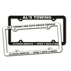 Thin Panel License Plate Frames