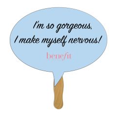 Thought Bubble Hand Fan