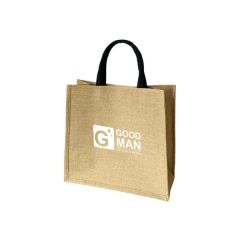 Three-Dimensional Linen Tote Bag10.2 Inch Wx 10.6 Inch Hx 4.7 Inch T