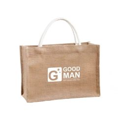 Three-Dimensional Linen Tote Bag12.6 Inch Wx 8.7 Inch Hx 5.5 Inch T