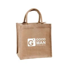 Three-Dimensional Linen Tote Bag9.8 Inch Wx 9.8 Inch Hx 7.1 Inch T