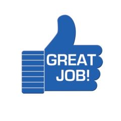 Thumbs Up Hand Fan Without Stick