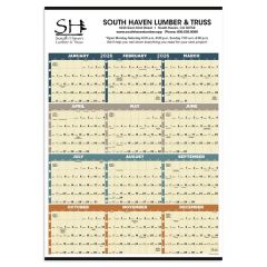 Triumph Calendars Time Management Span-A-Year Non-Lamin