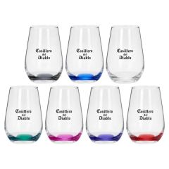 Tipsy 16 Oz Vaso Silicia Stemless Wine Glass