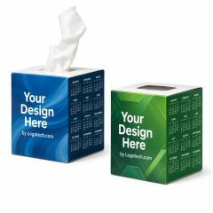 Tissue Sleeve W/ Calendar - Full Color & High Gloss Finish
