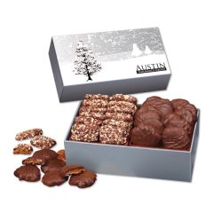 Toffee & Pecan Clusters In Gift Box With Cardinals Sleeve