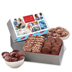 Toffee & Pecan Clusters In Gift Box With Full Color Sleeve
