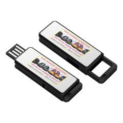Toluca Spring Metal Face USB Flash Drive