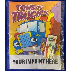 Tons Of Trucks Coloring And Activity Book Fun Pack