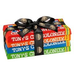 Tony's Chocolonely Large Chocolate Bar 4 Pack