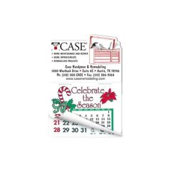 Tool Box Shape Calendar Pad Magnets With Tear Away Calendar