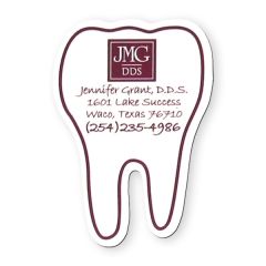 Tooth Shape Vinyl Magnet