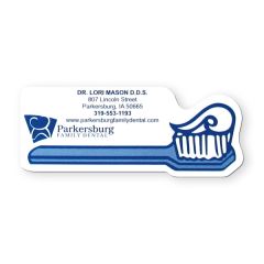 Toothbrush Shape Vinyl Magnet