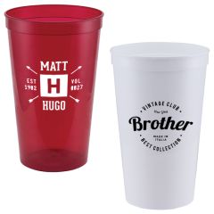 Touchdown - 22 Oz Stadium Cup - Silkscreen