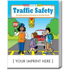 Traffic Safety Coloring And Activity Book