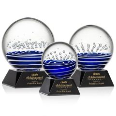 Tranquility Award On Sheffield Base - Black