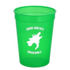 Translucent 12 Oz Stadium Cup