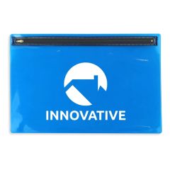 Translucent Vinyl Nylon Zipper Portfolios