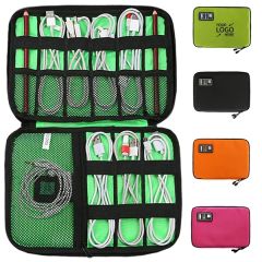 Travel Electronics Organizer Bag With Large Storage Capacity