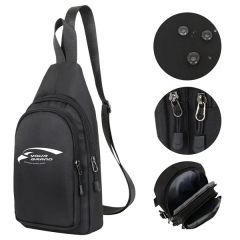 Travel Hiking Sling Crossbody Chest Daypack Fanny Pack Bag