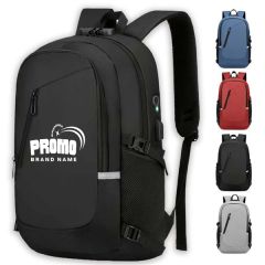 Travel Laptop Anti Theft Backpack USB Charging Port Lock Bag