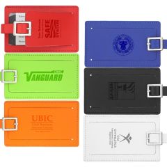 Traveler Bond Leather Luggage Tag