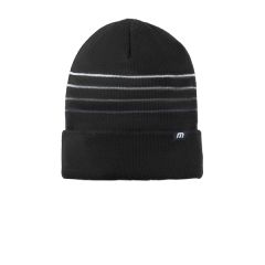 Travismathew Striped Cuffed Beanie